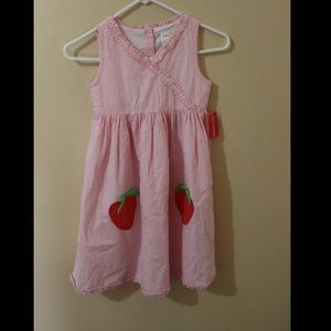 Girls pink dress